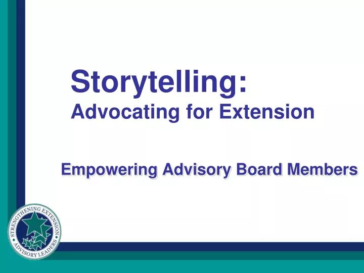 empowering advisory board members