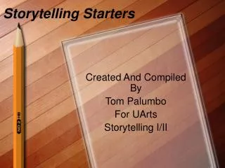 Storytelling Starters