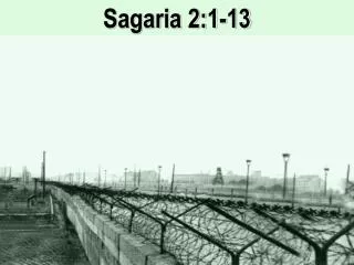 Sagaria 2:1-13