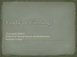 Landscape Limnology - slide 1