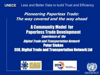 Pioneering Paperless Trade: The way covered and the way ahead