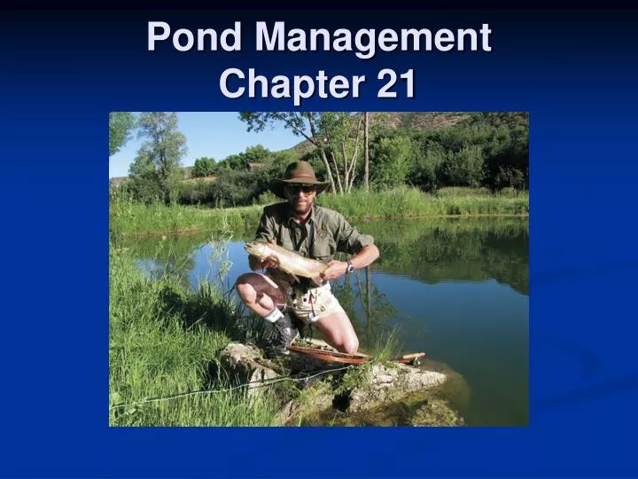 pond management chapter 21