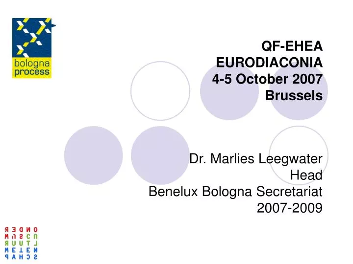 qf ehea eurodiaconia 4 5 october 2007 brussels