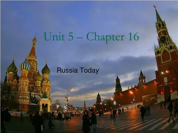 unit 5 chapter 16