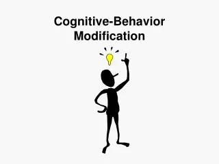 Cognitive-Behavior Modification