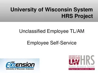 Unclassified Employee TL/AM Employee Self-Service