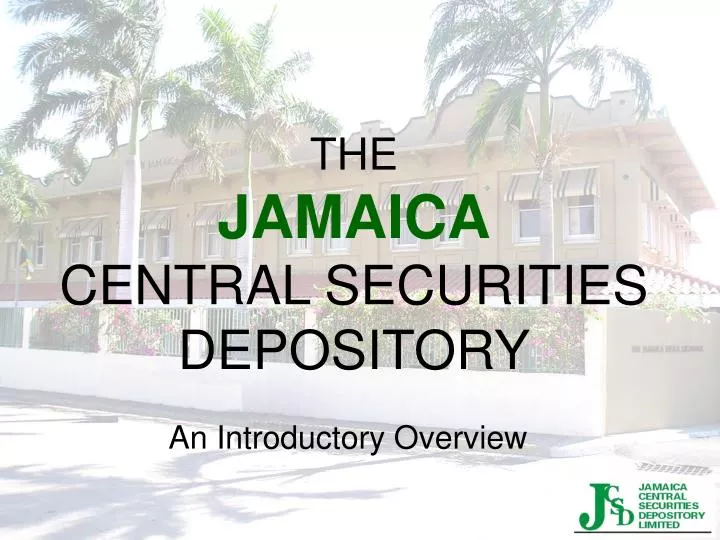 the jamaica central securities depository