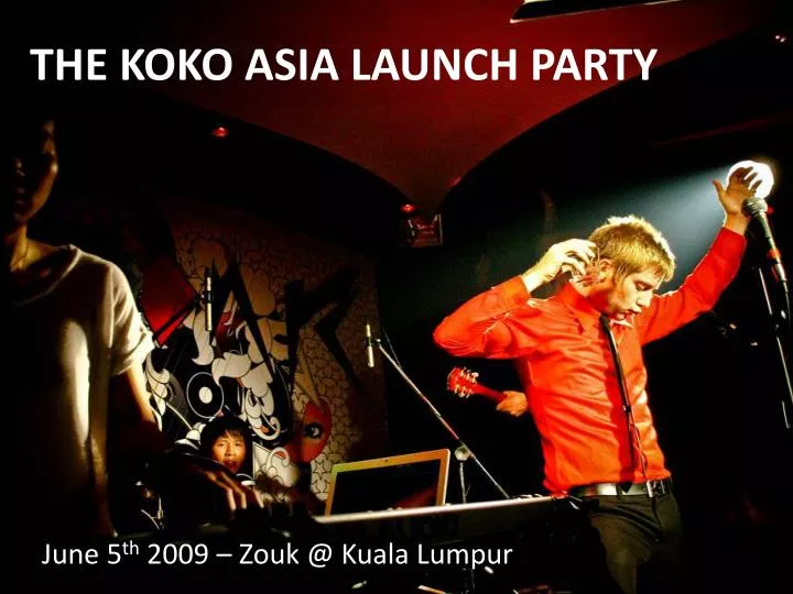 the koko asia launch party