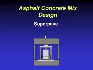 Asphalt Concrete Mix Design