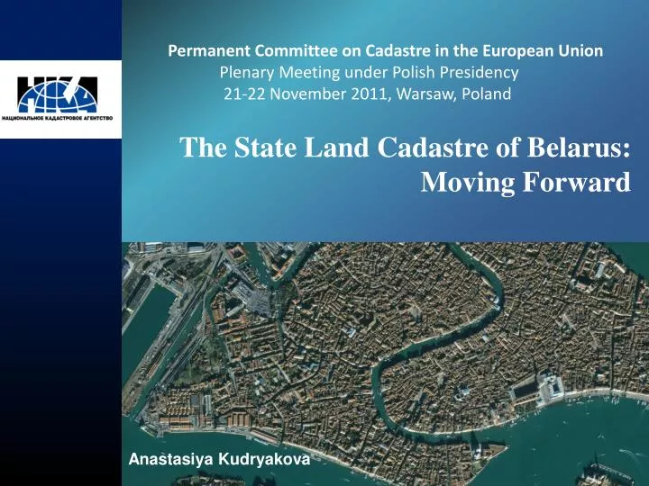 the state land cadastre of belarus moving forward