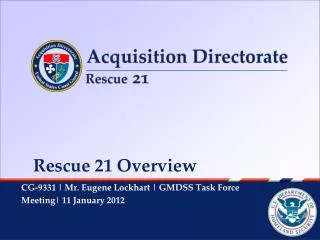 Rescue 21 Overview