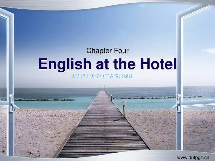 chapter four english at the hotel