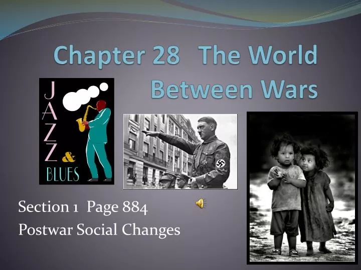 chapter 28 the world between wars