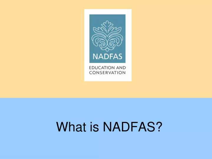 what is nadfas