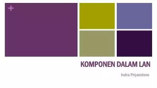 komponen dalam lan