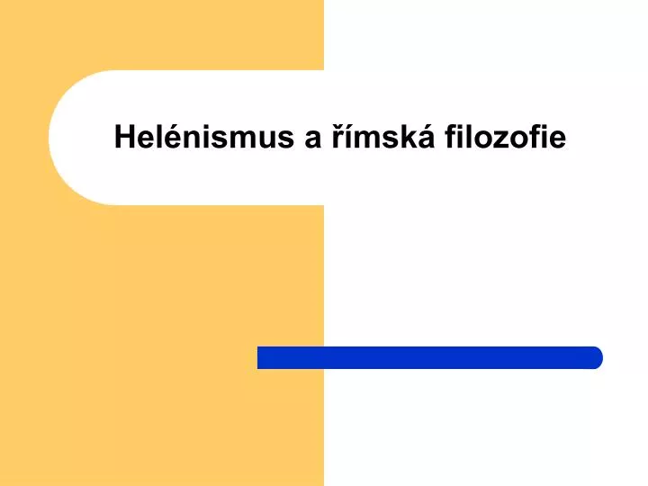 hel nismus a msk filozofie