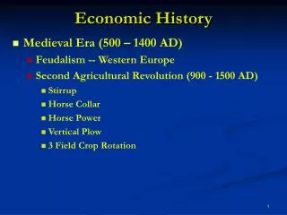 Economic History