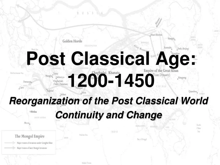 post classical age 1200 1450