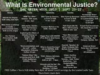 What is Environmental Justice?