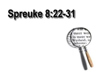 spreuke 8 22 31