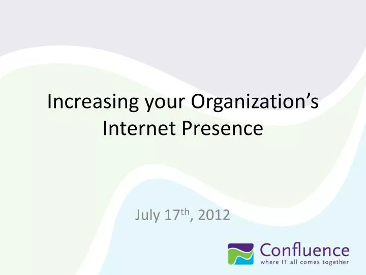 increasing your organization s internet presence
