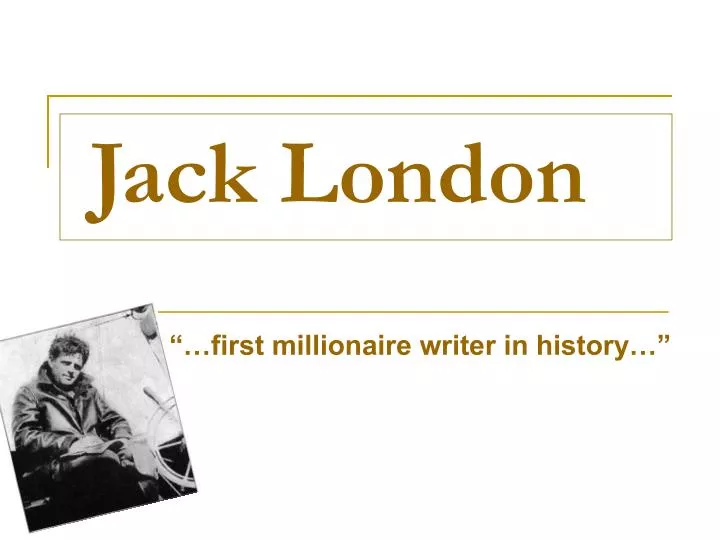 jack london