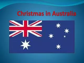 christmas in a ustralia