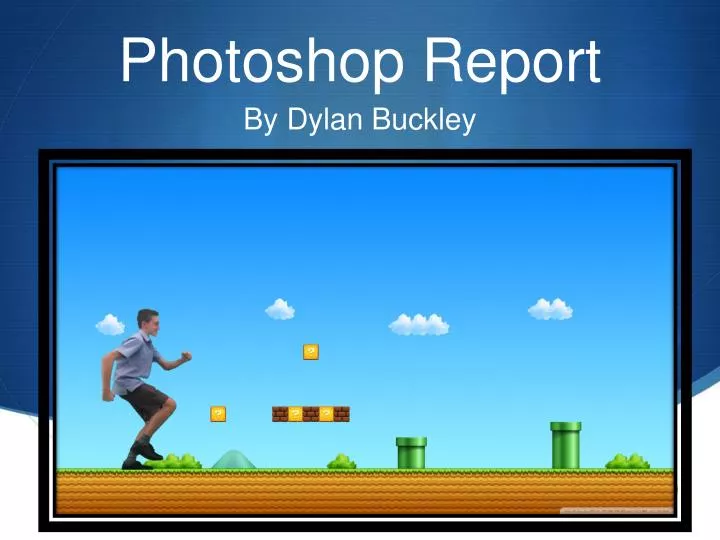 photoshop report