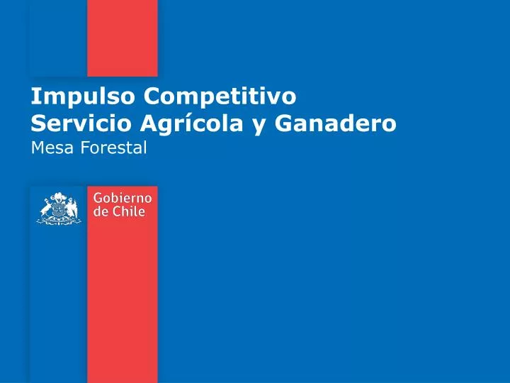 impulso competitivo servicio agr cola y ganadero