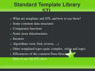 Standard Template Library STL