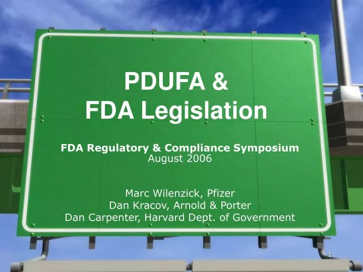 pdufa fda legislation