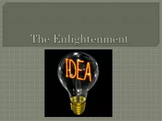 The Enlightenment