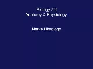 Biology 211 Anatomy &amp; Physiology I