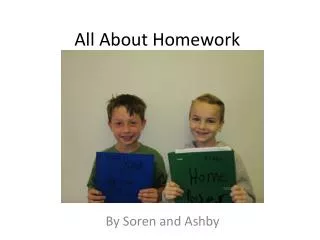 All About Homework
