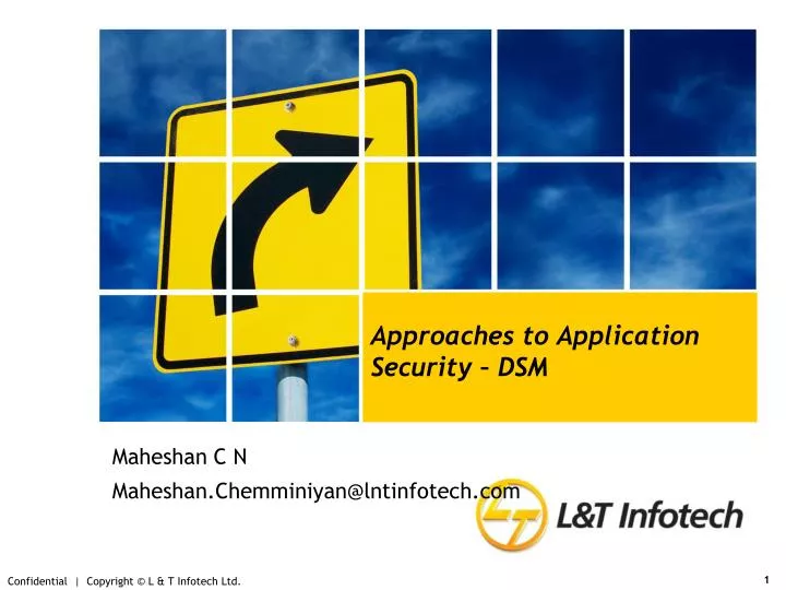 approaches to application security dsm