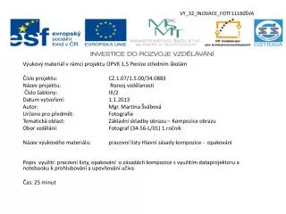 vy 32 inovace fotf11160 va