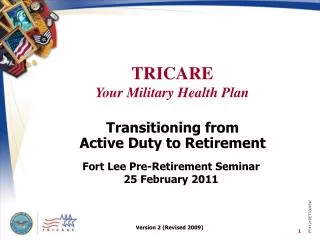 Transitioning from Active Duty to Retirement