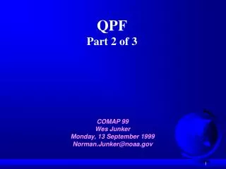 QPF Part 2 of 3