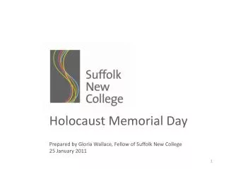 Holocaust Memorial Day