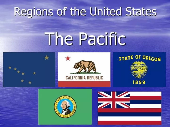 regions of the united states the pacific