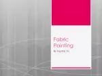 Fabric Painting - slide 1