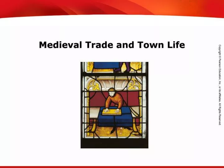 medieval trade and town life