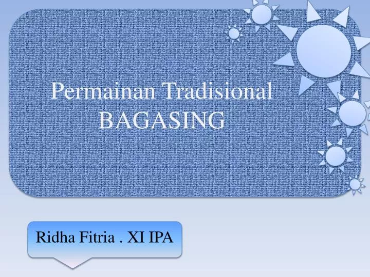 permainan tradisional bagasing