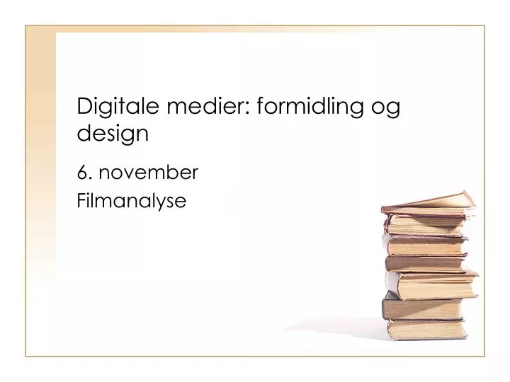 digitale medier formidling og design