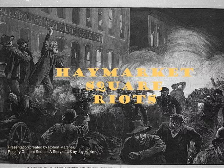 haymarket square riots