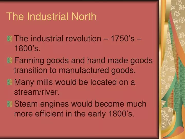 the industrial north