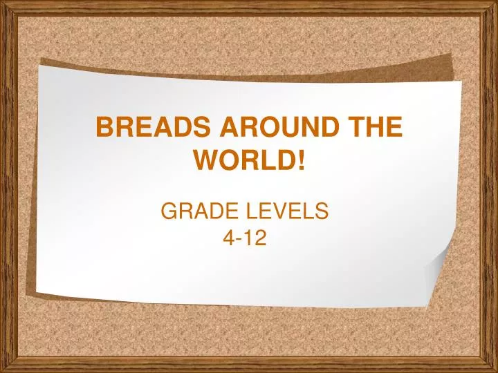 breads around the world