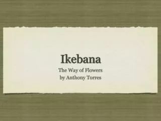 Ikebana