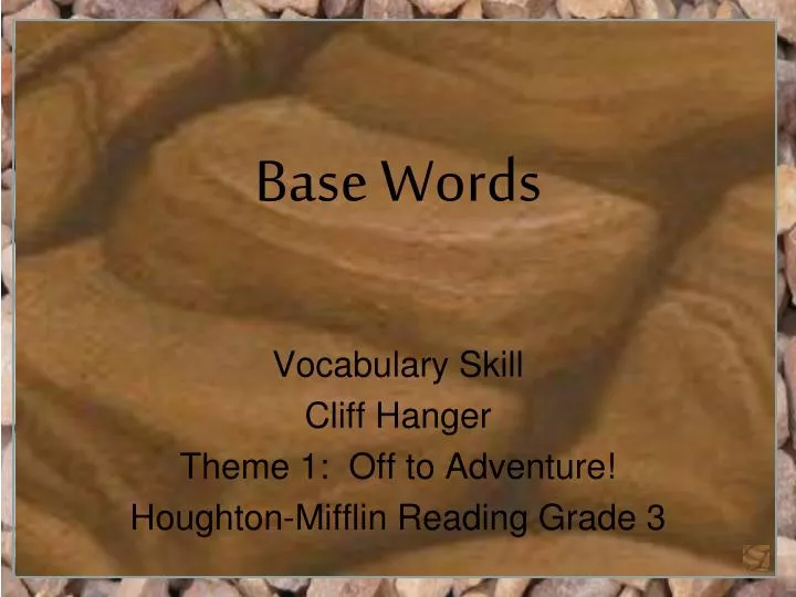 base words