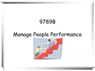 9789B Manage People Performance